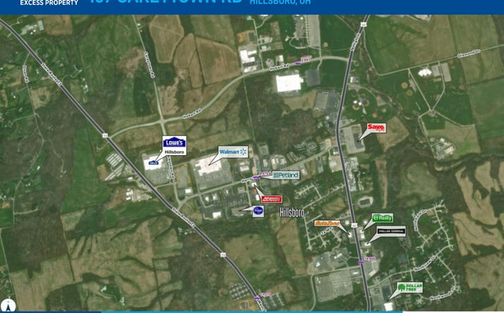 Pictures of Land property located at 107 Careytown Rd, Hillsboro, OH 45133 for sales - image #1