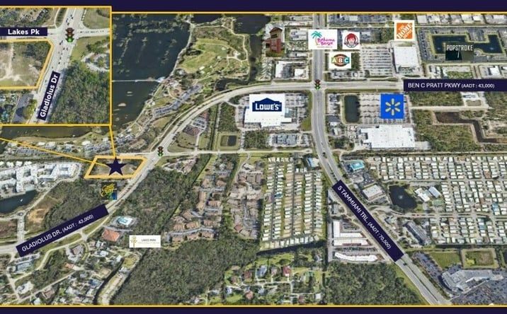 Pictures of Land property located at 7350 Gladiolus Dr, Fort Myers, FL 33908 for sales - image #1