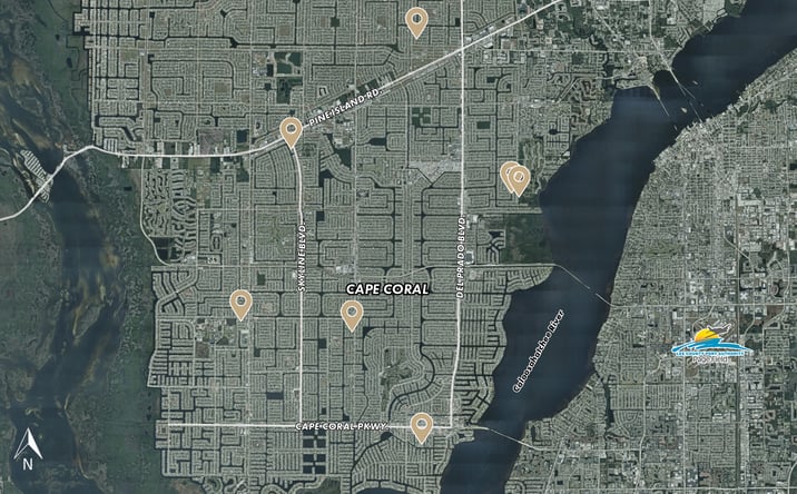 Pictures of Multifamily property located at 521 SW 8th Place, Cape Coral, FL 33991, 1713 Southwest 32nd Terrace, Cape Coral, FL 33914, 3319 Southwest Santa Barbara Place, Cape Coral, FL 33914, 4945 Viceroy Court, Cape Coral, FL 33904-5672, 1006 NE 8th Place, Cape Coral, FL 33909, 1315 SE 23rd Place, Cape Coral, FL 33990-1961, 1319 SE 23rd Place, Cape Coral, FL 46225-2503 for sales - image #1