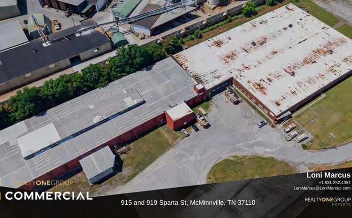 Pictures of Industrial property located at 919 Sparta St, McMinnville, TN 37110 for sales - image #1