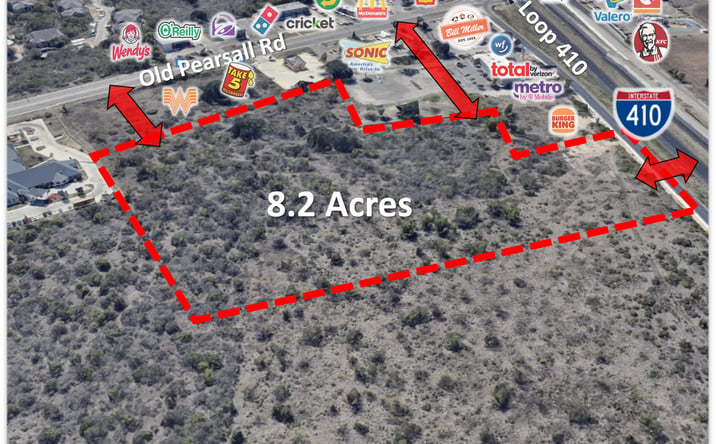 Pictures of Land property located at 8886 Southwest Loop 410, San Antonio, TX 78242 for sales - image #1
