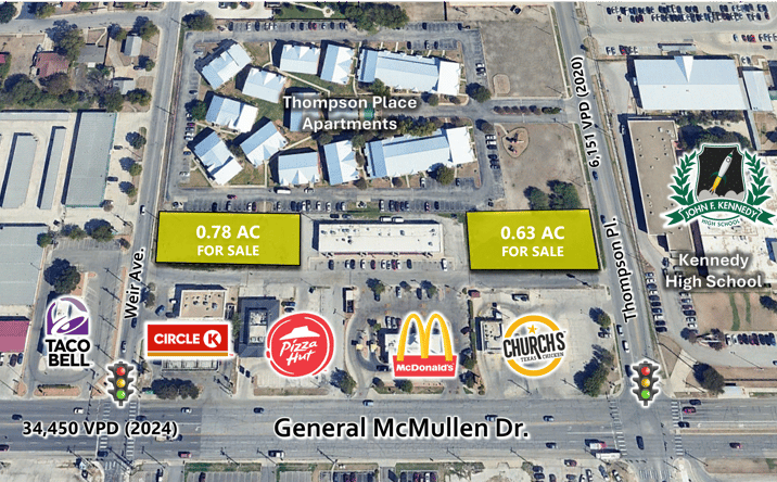 Pictures of Land property located at 1772 West Thompson Place, San Antonio, TX 78226 for sales - image #1