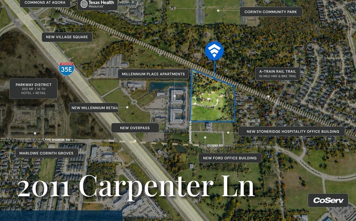 Pictures of Land property located at 2011 Carpenter Ln, Corinth, TX 76208 for sales - image #1