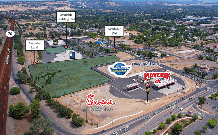 Pictures of Retail property located at 2130 FEATHER RIVER BLVD, OROVILLE, CA 95965-5738 for sales - image #1