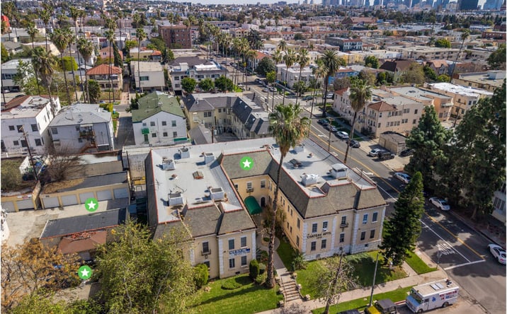 Pictures of Multifamily property located at 100 N Kenmore Ave, Los Angeles, CA 90004, 112 N Kenmore Ave, Los Angeles, CA 90004 for sales - image #1