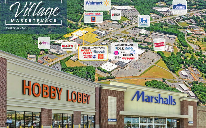 Pictures of Retail property located at 1422 E Dixie Dr, Asheboro, NC 27203 for sales - image #1