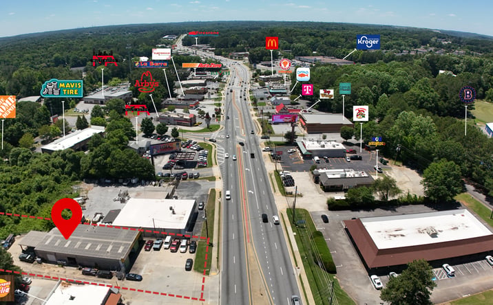 Pictures of Retail property located at 4050 Lawrenceville Highway, Lilburn, GA 30047 for sales - image #1