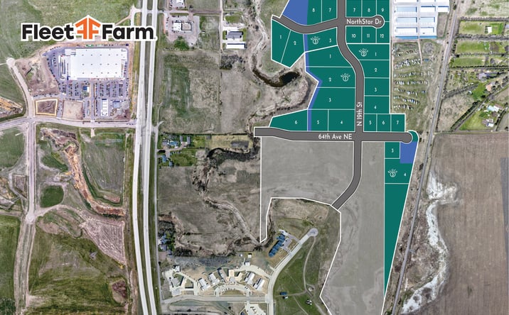 Pictures of Land property located at 6908 North 19th Street, Bismarck, ND 58503 for sales - image #1