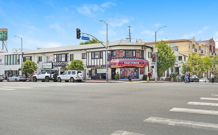 Pictures of Retail, Mixed Use property located at 1351-1359 Westwood Blvd, Los Angeles, CA 90024 for sales - image #1