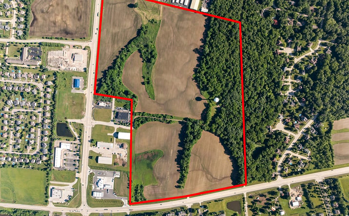 Pictures of Land property located at Lot 1 RT 47 Rt 71 Highway, Yorkville, IL 60560 for sales - image #1