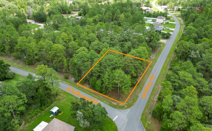 Pictures of Land property located at 6951 North Tallwood Drive, Citrus Springs, FL 34434 for sales - image #1
