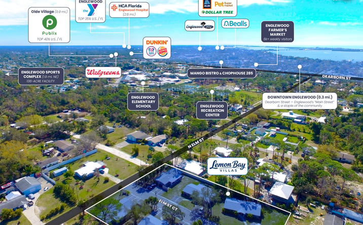 Pictures of Multifamily property located at 350 Elm Street, Englewood, FL 34223 for sales - image #1