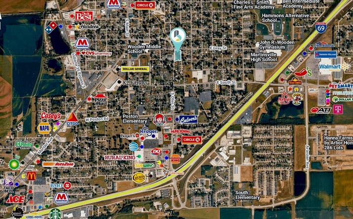 Pictures of Land property located at 801 North Ohio Street, Martinsville, IN 46151 for sales - image #1