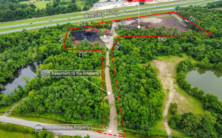 Pictures of Mixed Use, Land property located at 00 Gulf Pump Road, CROSBY, TX 77532 for sales - image #1