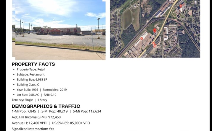 Pictures of Retail, Office property located at 5151 Avenue H, Rosenberg, TX 77471 for sales - image #1