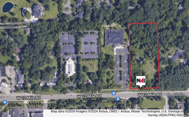 Pictures of Land property located at 29150 12 Mile Rd, Farmington Hills, MI 48334 for sales - image #1