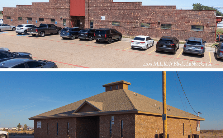Pictures of Office property located at 1103 Martin Luther King Junior Boulevard, Lubbock, TX 79403, 15581 Horizon Boulevard, Clint, TX 79836 for sales - image #1