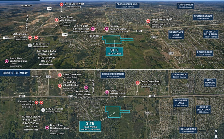 Pictures of Land property located at 5143 BOWSER RD FULSHEAR TX 77441, FULSHEAR, TX 77441 for sales - image #1