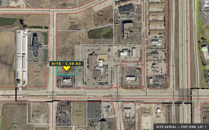 Pictures of Land property located at 125th Avenue, Kenosha, WI 11434-3304 for sales - image #1