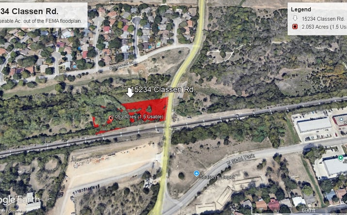 Pictures of Land property located at 15234 Classen Rd, San Antonio, TX 78247 for sales - image #1