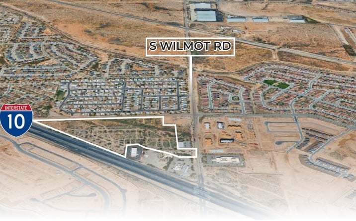 Pictures of Land property located at Wilmot and the I-10 Freeway, Tucson, AZ 31510 for sales - image #1
