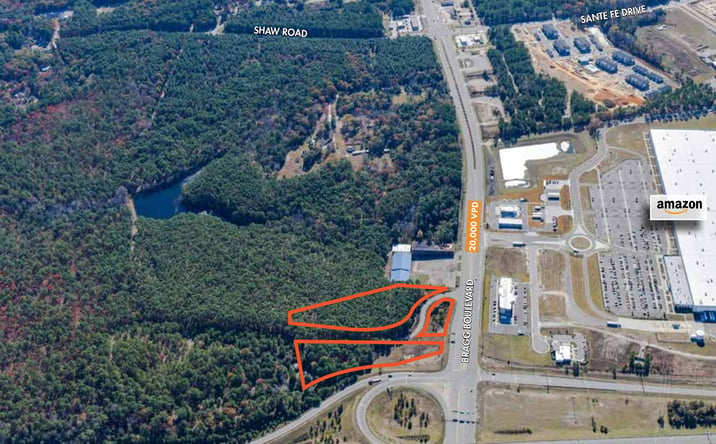 Pictures of Retail, Land property located at Bragg Boulevard at I-295, Fayetteville, NC 28303 for sales - image #1