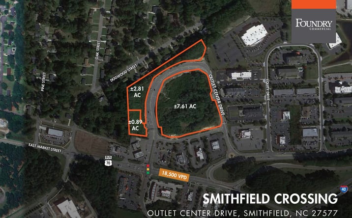 Pictures of Land property located at Outlet Center Drive, Smithfield, NC 27577 for sales - image #1