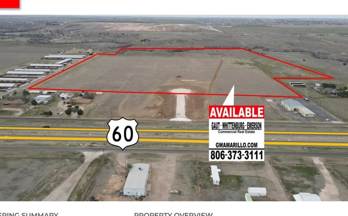 Pictures of Land property located at Hwy 60 - 60 acres, Canyon, TX 79015-1716 for sales - image #1