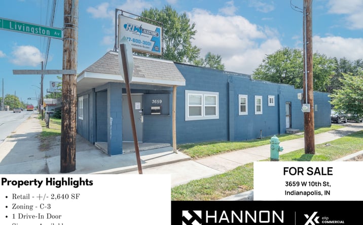 Pictures of Retail property located at 3659 W 10th St, Indianapolis, IN 46222-2942 for sales - image #1