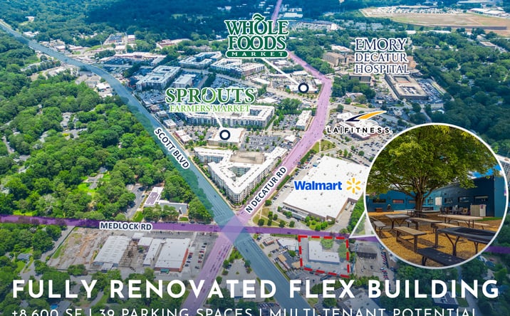 Pictures of Retail, Office property located at 558 Medlock Road, Decatur, GA 30030 for sales - image #1