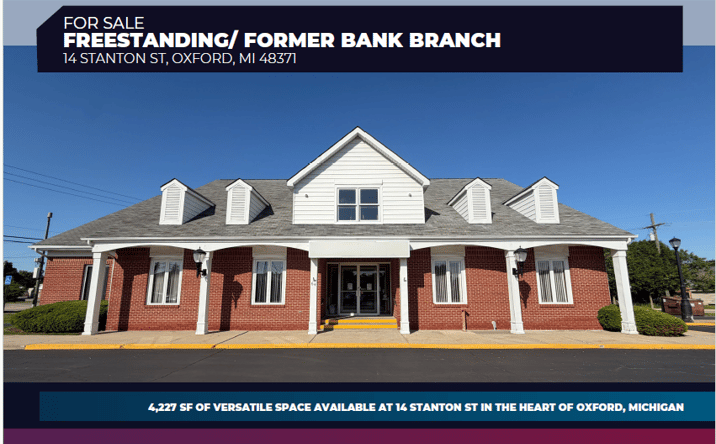 Pictures of Retail, Office property located at 14 Stanton St, Oxford, MI 48371 for sales - image #1