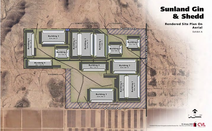 Pictures of Land property located at Sunland Gin Road & Shedd Road, Eloy, AZ 85123 for sales - image #1