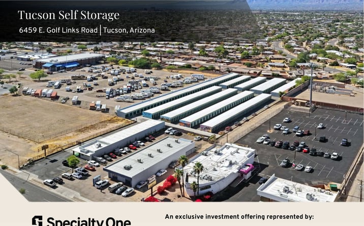 Pictures of Self Storage property located at 6459 E. Golf Links Road, Tucson, AZ 85730 for sales - image #1