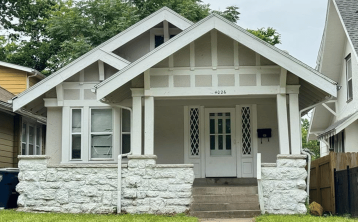 Pictures of Multifamily property located at 4026 Agnes, Kansas City, MO 76082-5018, 3044 E 60th, Kansas City, MO 64130-3926, 2463 Denver, Kansas City, MO 80246, 5107 E 40th, Kansas City, MO 64130-1714 for sales - image #1