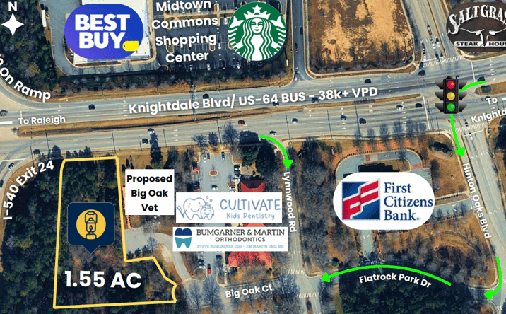 Pictures of Land property located at 1002 Big Oak Court, Knightdale, NC 27545 for sales - image #1