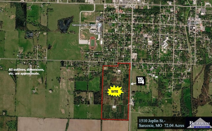 Pictures of Industrial property located at 1510 Joplin Street, Sarcoxie, MO 64862 for sales - image #1