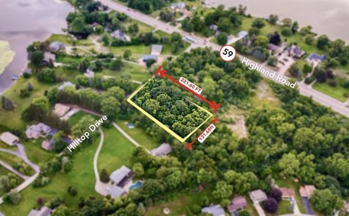 Pictures of Retail property located at 0 Hilltop Drive, White Lake Twp, MI 48386 for sales - image #1
