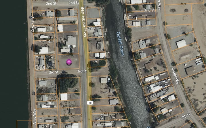 Pictures of Retail property located at 4345 BEN HULSE HWY (MAIN S, PALO VERDE, CA 92266 for sales - image #1