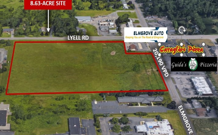 Pictures of Land, Retail, Mixed Use property located at 3895 Lyell Road, Rochester, NY 14606 for sales - image #1