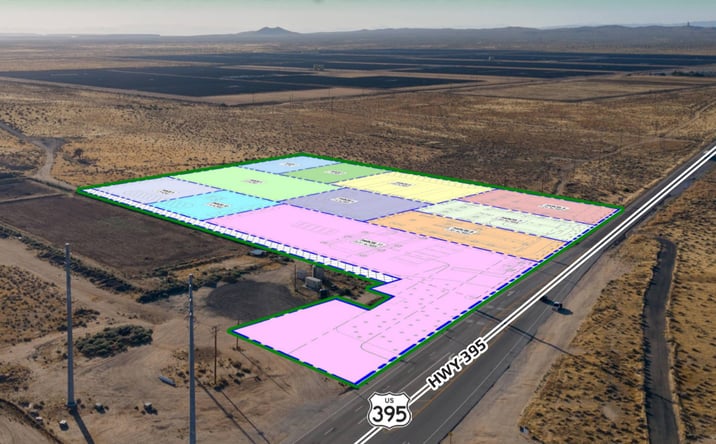 Pictures of Land, Retail property located at 40608 Hwy 395, Kramer Junction, CA 93516 for sales - image #1