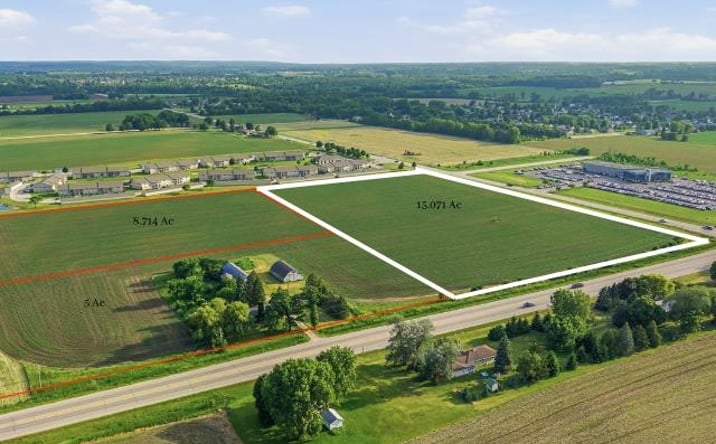 Pictures of Land property located at ESTERBROOK Road Lot #1, Fond du Lac, WI 54937 for sales - image #1