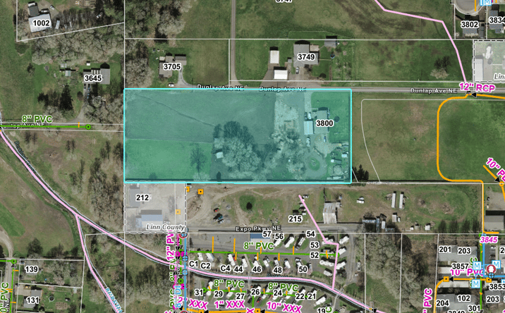 Pictures of Land, Mixed Use, Multifamily property located at 3800 Dunlap Avenue Northeast, Albany, OR 97322 for sales - image #1
