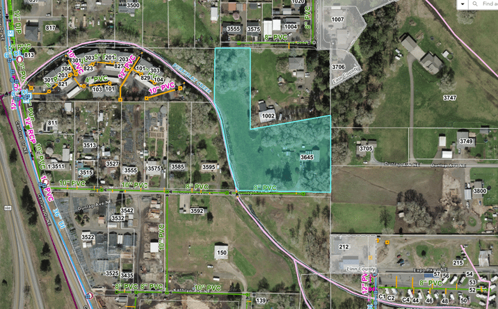 Pictures of Land property located at 3645 Dunlap Avenue Northeast, Albany, OR 97322 for sales - image #1