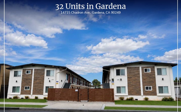 Pictures of Multifamily property located at 14715 Chadron Ave., Gardena, CA 90249 for sales - image #1