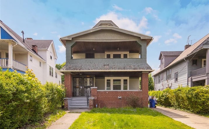 Pictures of Multifamily property located at 1868 Lampson Road, Cleveland, OH 44112 for sales - image #1