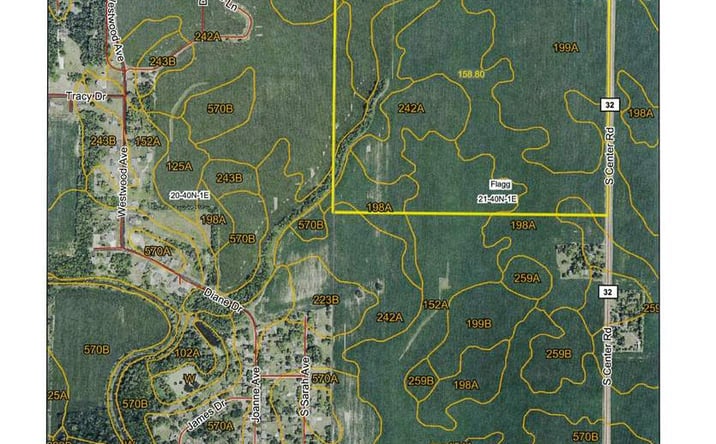 Pictures of Land property located at 000 Center Rd, Rochelle, IL 61068 for sales - image #1