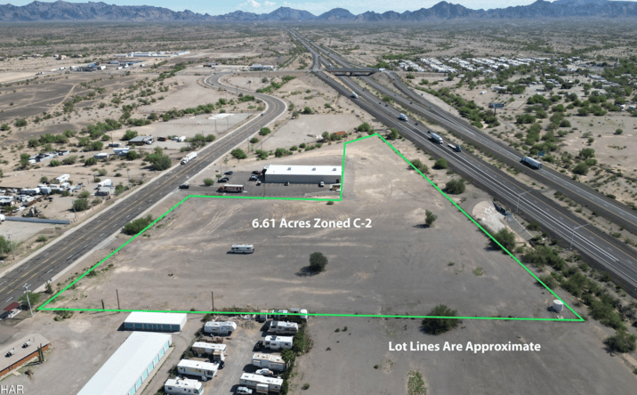 Pictures of Land property located at 525 E Main St, Quartzsite, AZ 85346 for sales - image #1
