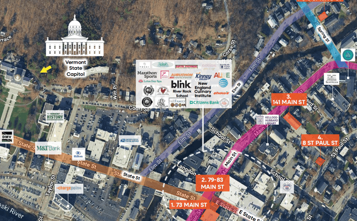 Pictures of Retail, Multifamily, Office, Mixed Use property located at 8 St. Paul St, Montpelier, VT 05602 for sales - image #1