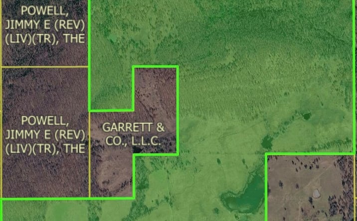 Pictures of Land property located at Pine Top Road, Pittsburg, OK 74560 for sales - image #1