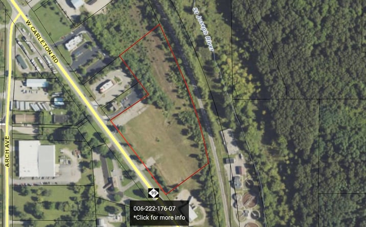 Pictures of Retail, Office, Industrial property located at 409 West Carleton Road, Hillsdale, MI 49242 for sales - image #1